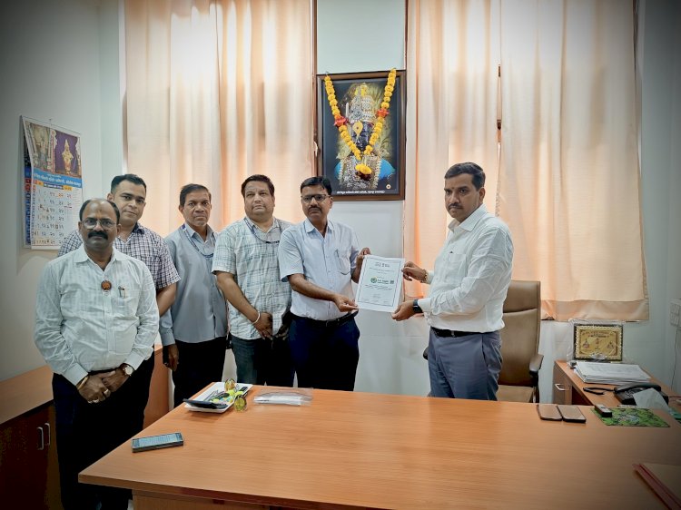 श्री विठ्ठल- रूक्मिणी मंदिरे समितीस भारतीय खाद्य सुरक्षा आणि मानक प्राधिकरण यांचेकडून भोग प्रमाणपत्र,  प्रमाणपत्र मिळवणारी मंदिर समिती ही जिल्ह्यातील एकमेव संस्था ठरली :-- कार्यकारी अधिकारी राजेंद्र शेळके