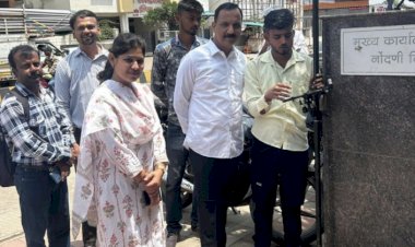 नक्शा' कार्यक्रमांतर्गत  पंढरपूर नगरपालिका हद्दीतील मिळकतीचे नगर भूमापन कामकाजाला सुरुवात                                                 - पंढरपूर,-  भूमिअभिलेख उपअधीक्षक :--  पूजा आवताडे