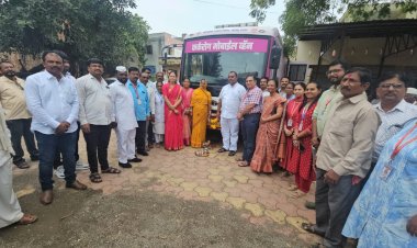 कॅन्सरचे निदान झाल्यास उपचाराने आजार बरा होतो :- तालुका वैद्यकीय अधिकारी एकनाथ बोधले;   ◼️ वाखरी येथे कॅन्सर निदान व्हॅन दाखल