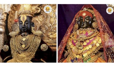 श्री विठ्ठल - रुक्मिणी  मंदिरात नवरात्र महोत्सव मोठ्या उत्साहाने प्रारंभ....