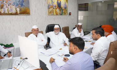 पंढरपूर माघ यात्रेला भाविकांना पुरेशा सोई सुविधा,  ◼️ श्री विठ्ठल- रुक्मिणी मातेच्या मूर्ती संवर्धनाबाबत जिल्हाधिकारी यांच्या अध्यक्षतेखाली बैठक....  गहिनीनाथ महाराज औसेकर,  मंदिर समितीची सभा संपन्न..