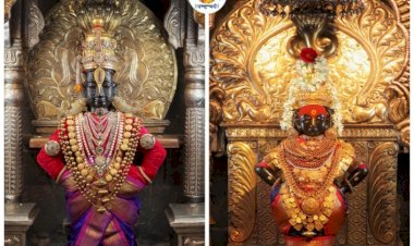 श्री विठ्ठल - रुक्मिणी मंदिरात गुढीपाडवा सण मोठ्या उत्सवात साजरा.....