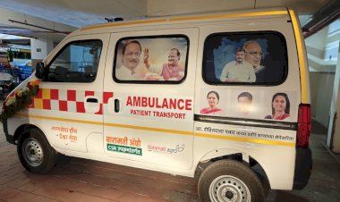 बारामती ॲग्रो लिमिटेडतर्फे दिवंगत उपमुख्यमंत्री अजितदादा पवार यांच्या स्मृतिप्रीत्यर्थ विठ्ठल मंदिर समितीस रुग्णवाहिका भेट ,