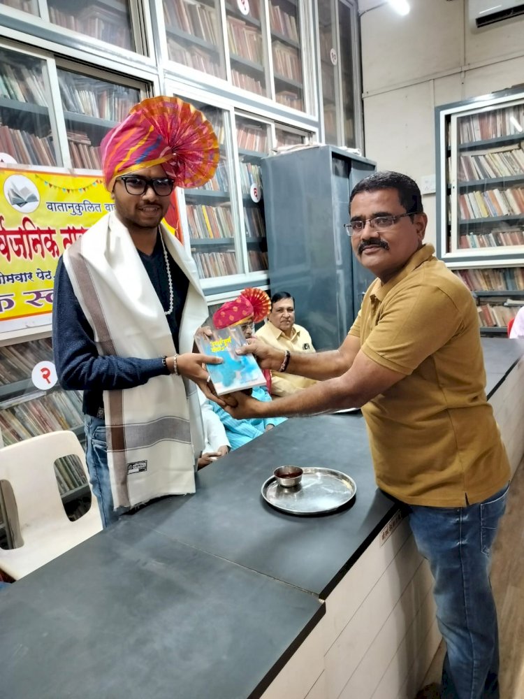 श्री वर्धमान जैन सार्वजनिक तालुका वाचनालय बार्शी येथे  सीएची पदवी प्राप्त केलेल्या विद्यार्थ्यांचा सन्मान