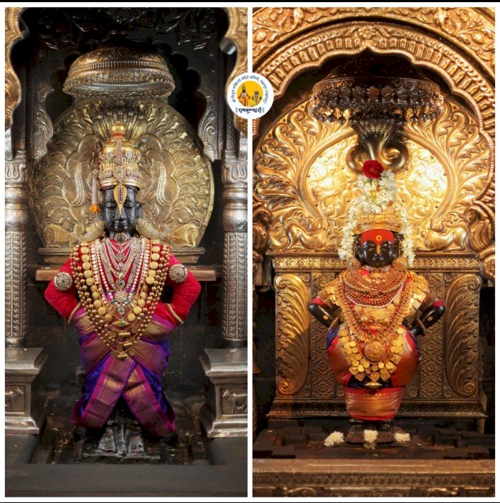 श्री विठ्ठल - रुक्मिणी मंदिरात गुढीपाडवा सण मोठ्या उत्सवात साजरा.....